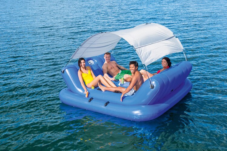 4-Person Island With Shade & Cooler