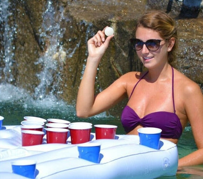 Beer Pong Float