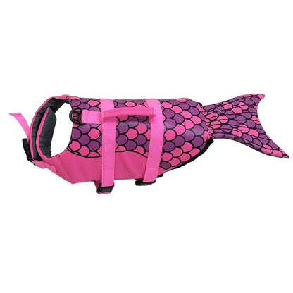 Dog Life Vest - Mermaid & Shark