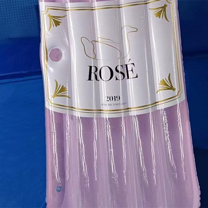 Rosé Wine Bottle Float