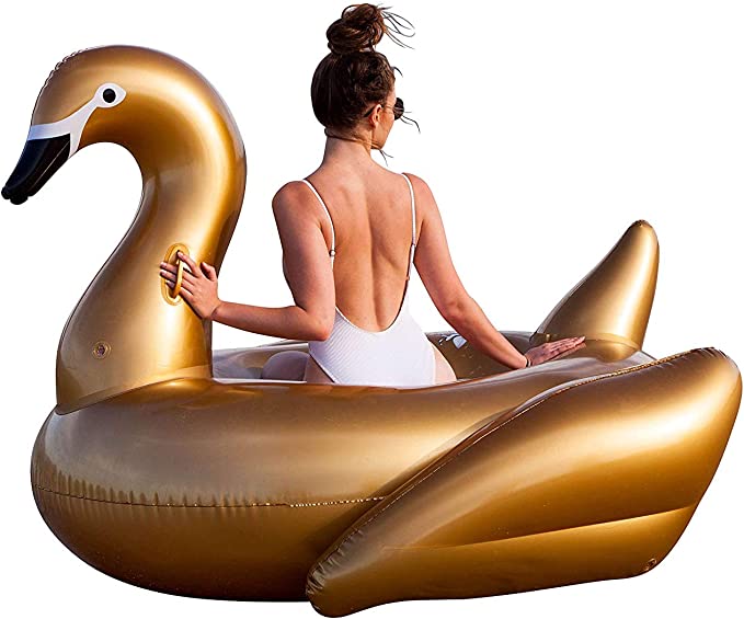 Gold Swan Float